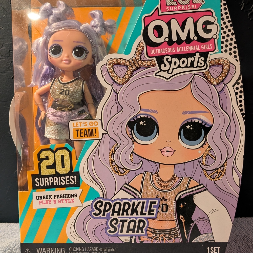 OMG Sports Sparkle Star Doll